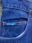 Rare Vintage 90   s Gat 5 Wide Leg Rave Skater Jeans Size 34