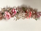 Gorgeous Vintage Delicate Pastel Millinery Flower Garland   15     118 