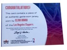 2002-03 Fleer Premium - Prime Time Game Used  6 Elton Brand Game Worn Jersey