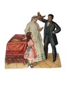 Antique Judaica Die Cut Prices Tashlich  Kaparot  Acharit Hayamim 1900 s