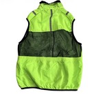 Pt Sportswear Reflective Cycling Zip Vest Neon Bright Yellow Sz M