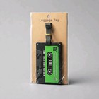 Luggage Tags Id Tag Fun Colorful Retro Travel Accessory Suitcase Novelty Cute