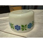 Pyrex Jaj Blue Band Daisy Margarine Dishes  No Lids  Original Box