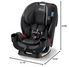 Graco Triride 3-in-1 Convertible Baby Infant To Toddler Car Seat Kipling 2 0 New