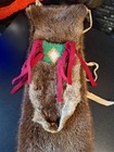 Native American Nez Perce Beaded Otter Pipe Bag