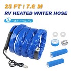 Godimg 25 Ft Rv Heated Drinking Water Hose Antifreeze-45     Lead And Bpa 25ft 
