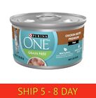 Purina One  Natural Grain Free Soft Chicken  Wet Cat   3 Oz  24 Pack  w16 