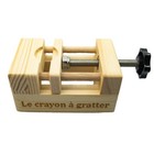 Conservator Tools Le Crayon A Gratter Wooden Vice For Coins And Artifact Finds