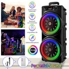 Portable Bluetooth Speaker Sub Woofer Heavy Bass Sound System Party remote