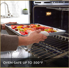 2-pc Premium Nonstick Baking Sheet Set     Dishwasher Safe  Lifetime Warranty