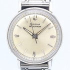 Bulova Accutron 1-221372 Tuning Fork Movement Gold Dial Men s Watch Accessary