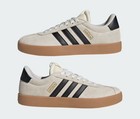 2026 Adidas Vl Court 3 0 Sz 8 Women s Cream White   Black Nib Casual Sneakers 