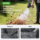 Easywox Handheld Cordless Turbo Car Dryer X9  760w Turbo Air Blower