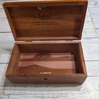 Lane Furniture Mini Wood Cedar Chest Jewelry trinket Box W key Vintage