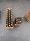 Vintage 1 16  Steel Letter number Stamp Punch Set Reversed - Read Description