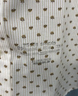 Men   s Vintage Shirt Size 15 1 2 33 Spread Classic Sears 70s 80s Ivory Dot