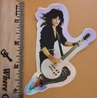 Joan Jett Jumping Retro Holo-decal sticker 4x3 Inches Vinyl