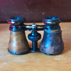 Chevalier Paris Opera Glasses Binoculars 2x Galilean Coated Compact W case Black