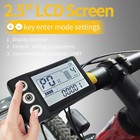 For E-bike Lcd Display 24v 36v 48v Display E-bicycle Mtb Part Electric Bike Usa
