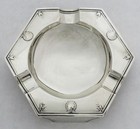 Deco Era Tiffany   Co Sterling Silver Ash Tray 