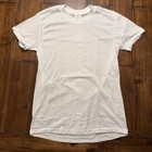 Vintage Sears Men s Store Shirt Mens Medium White Blank Crewneck Tee Usa