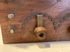 Antique 1910s-1920s Wireless Crystal Radio Receiver Tuner Coil Early Homemade
