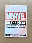 2012 Rittenhouse Marvel Bronze Age Sketchafex Sketch Card By Daniel Hdr 1 1