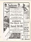 Keystone Foundry Salem Witch Black Art Type Face Adv Print Ad 1901 B3-119