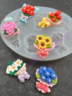 Flowers Bouquets Silicone Mold  For Fondant-resin-candy-polymer Clay-handmade
