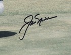 Jack Nicklaus Signed Framed 11x14 Golf Photo Bas Loa Ab51362