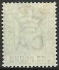 Bahamas  british  1902 Scts  43   edward Vii   Mint vlh   Xf   High Value  Pound