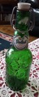 4 Vintage Green Glass Grolsch Beer Bottles With Porcelain Stoppers   Wire Bales