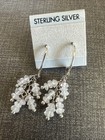 Artisan Quartz   925 Sterling Silver Necklace Earrings Set Faceted Gemstone
