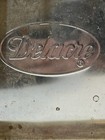 Vintage Delacre Metal Tin Cookie Box 9 25 X 8 75 Biscuit Container Advertisement