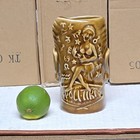Lee T  Wheeler  Ronald Reagan Hawaiian Tiki Mug  Brown  Ceramic