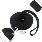 Long Dog Leash Black Obedience Recall Training Lead