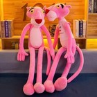 Cute Pink Panther Plush Doll Soft Stuffed Toy Pillow For Kids   Adults Gift Usa