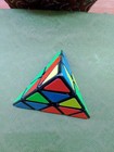 Pyramid Pyraminx Speed Cube Magic Twist 3d Puzzle Brain Teaser 