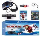 Playstation Vr Iron Man Headset  Camera Controllers Bundle Brand  New Sealed 