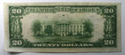 1929  20 National Currency Federal Reserve Bank Note St Louis H00383273a