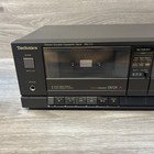 Technics Rs-t11 Stereo Double Cassette Deck W  Power Cable Tested Working