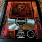 Slayer   Seasons In The Abyss   Platinum Music Award Vinyl Lp Record Cd