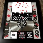 Drake   So Far Gone   Platinum Music Award Vinyl Lp Record Cd