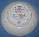 Mickey Mantle Collectors Plate By Hamilton Collection