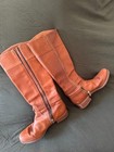 Michael Kors Women s Leather Boots - Style  aa13g  Size 7 5  Rgt Zipper Replaced