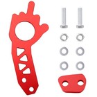 Rear Tow Towing Hook-universal Car Heavy Duty Aluminum Alloy  Easy Red