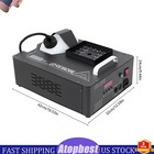Smoke Fog Machine Dmx Dj Party Vertical Spray Fog Stage Light Rgb 24 Led Light   
