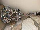 Custom Acoustic Guitar Made With Vintage Jewels  Watches Buy This Or Personalize