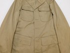 Us Army 1935 Khaki Cotton Service Coat 36 X-long Enlisted Uniform W Belt Keepers