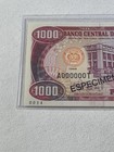 1998 Dominican Republic 1000 Pesos Specimen P  158s2